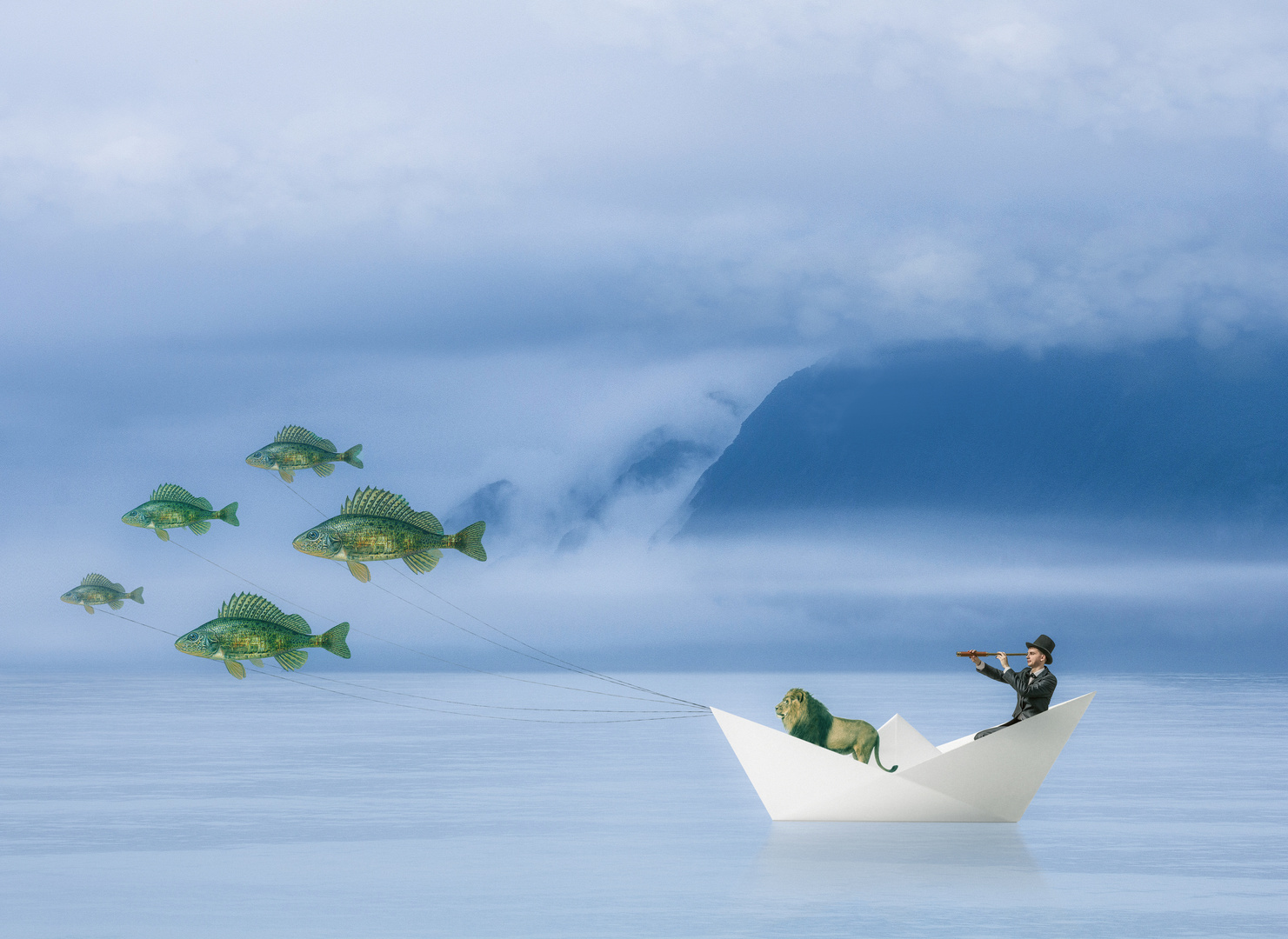 Der Entdecker Foto & Bild fotokunst, color fine art, norwegen Bilder