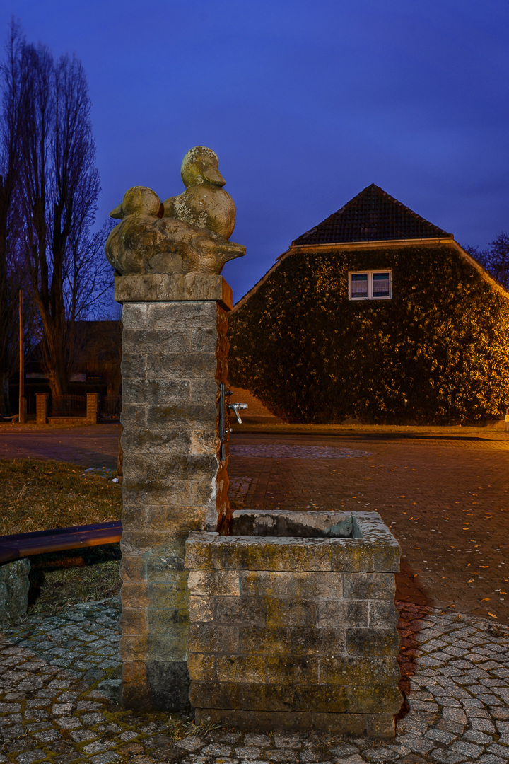 Der Entenbrunnen von Blumenberg