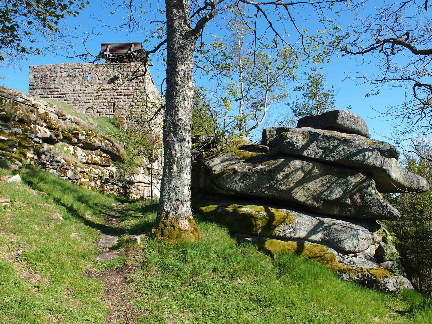 Der Epprechtstein im Fichtelgebirge