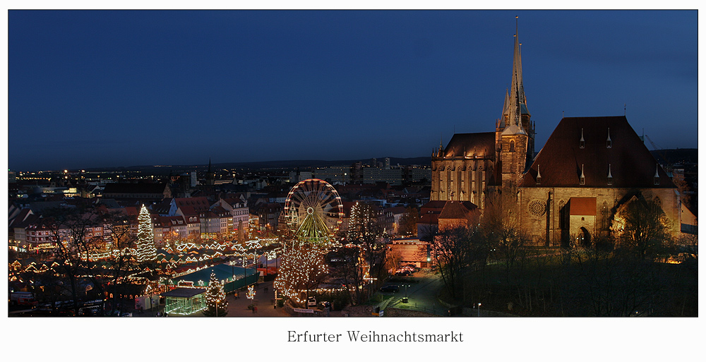 Der Erfurter Weihnachtsmarkt