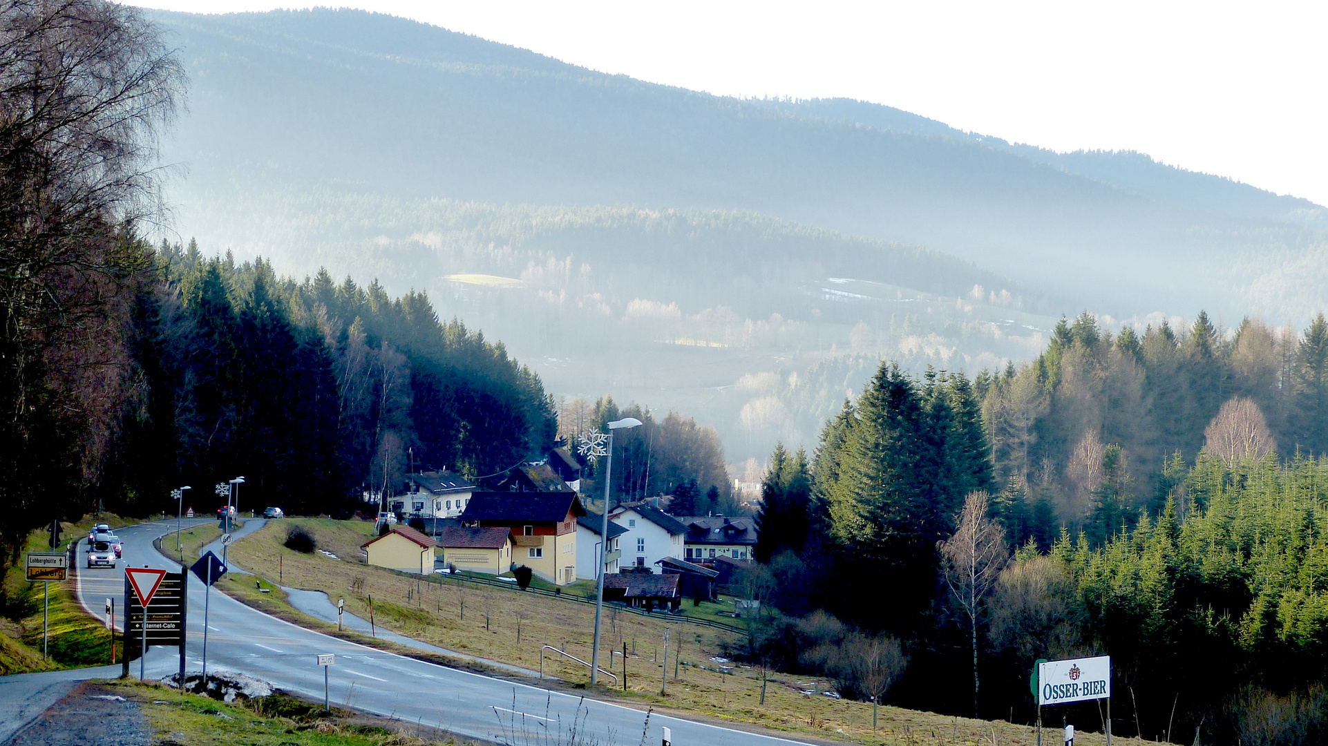 Der Erholungs- und Wintersportort Lohberg 