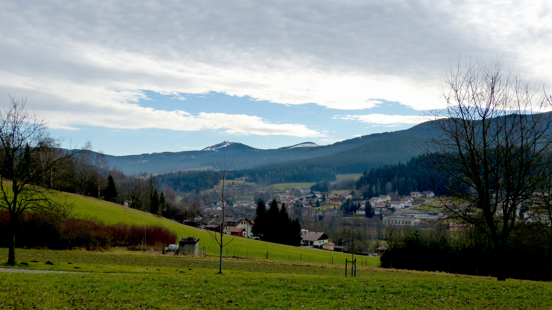 Der Erholungs- und Wintersportort Lohberg  