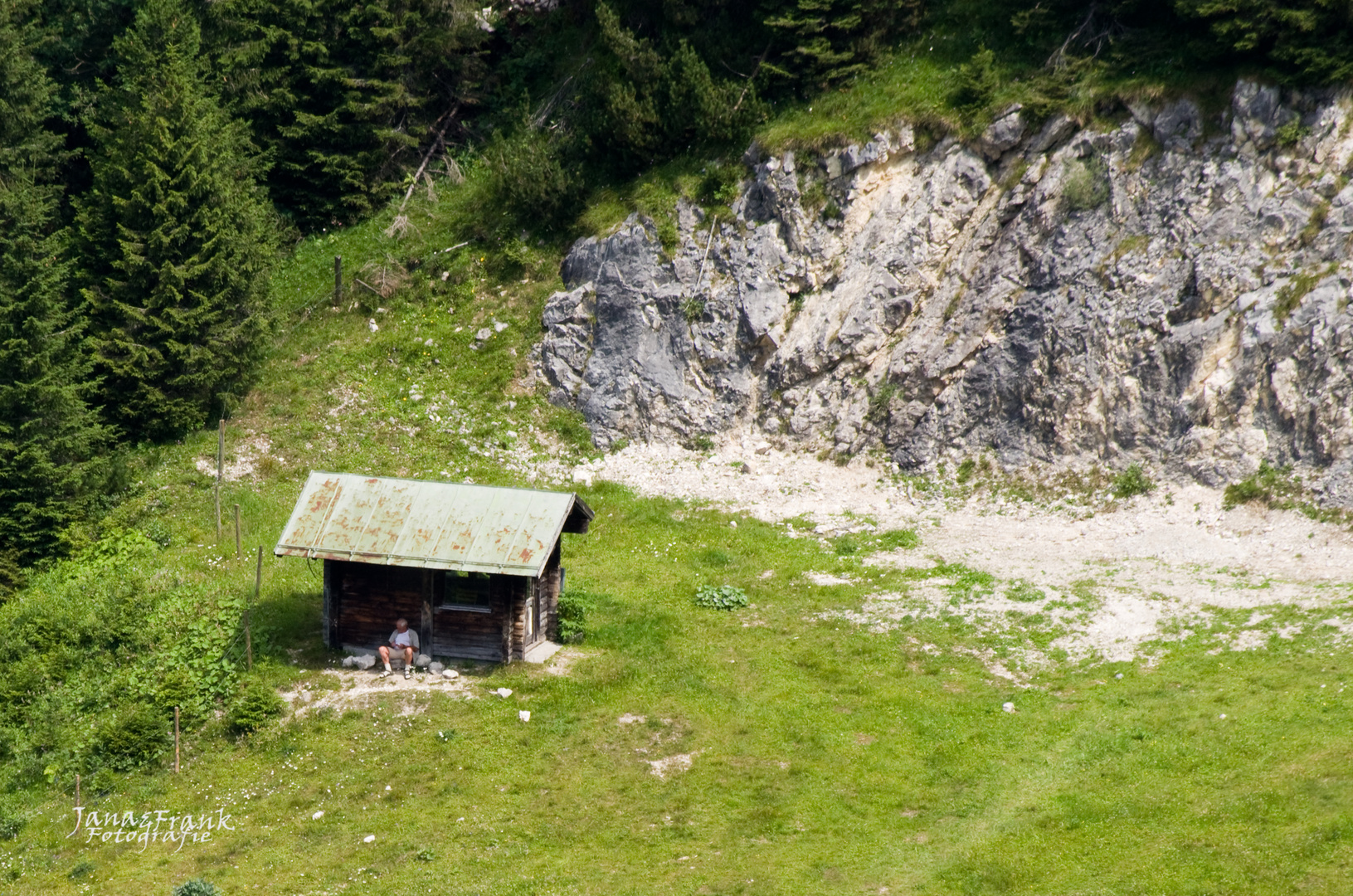 der erschöpfte Wandersmann