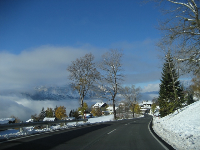 Der erst Schnee am Iselsberg