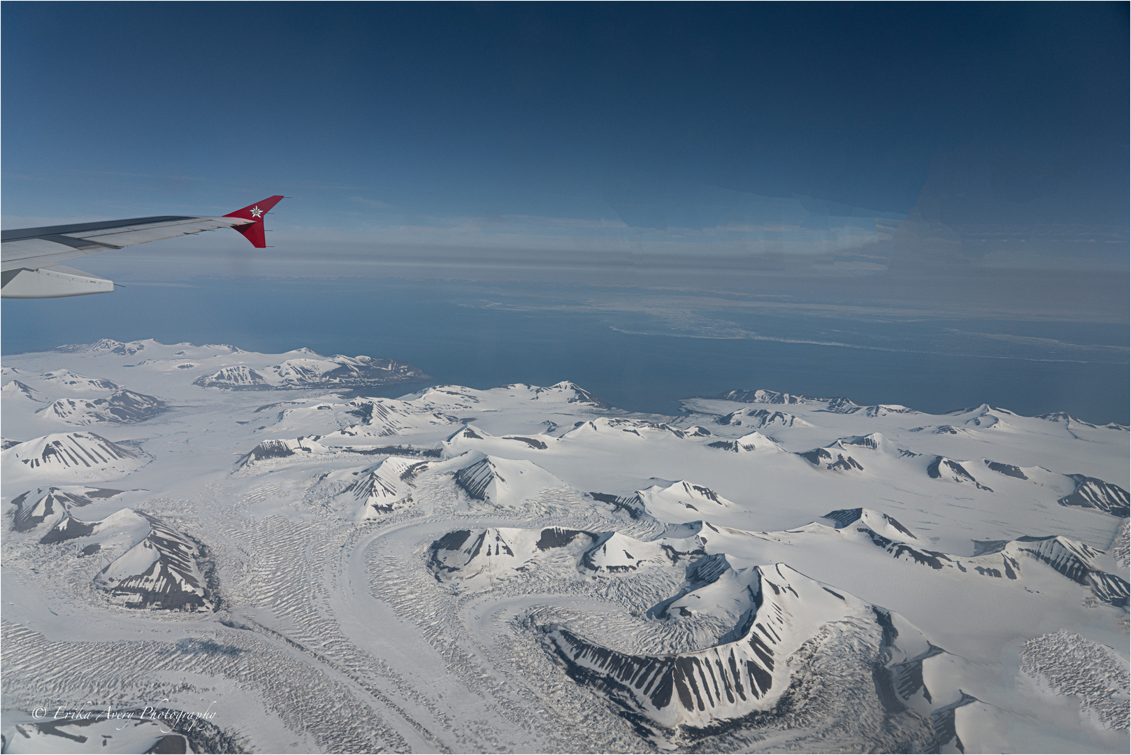 Der erste Blick auf Svalbard
