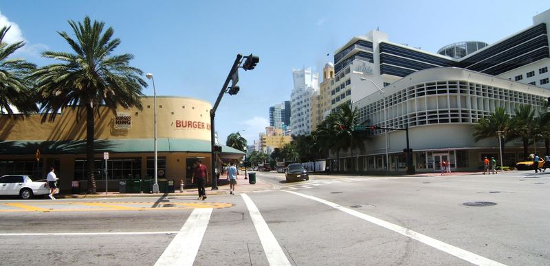 Der erste Burger King der Welt in Miami Beach