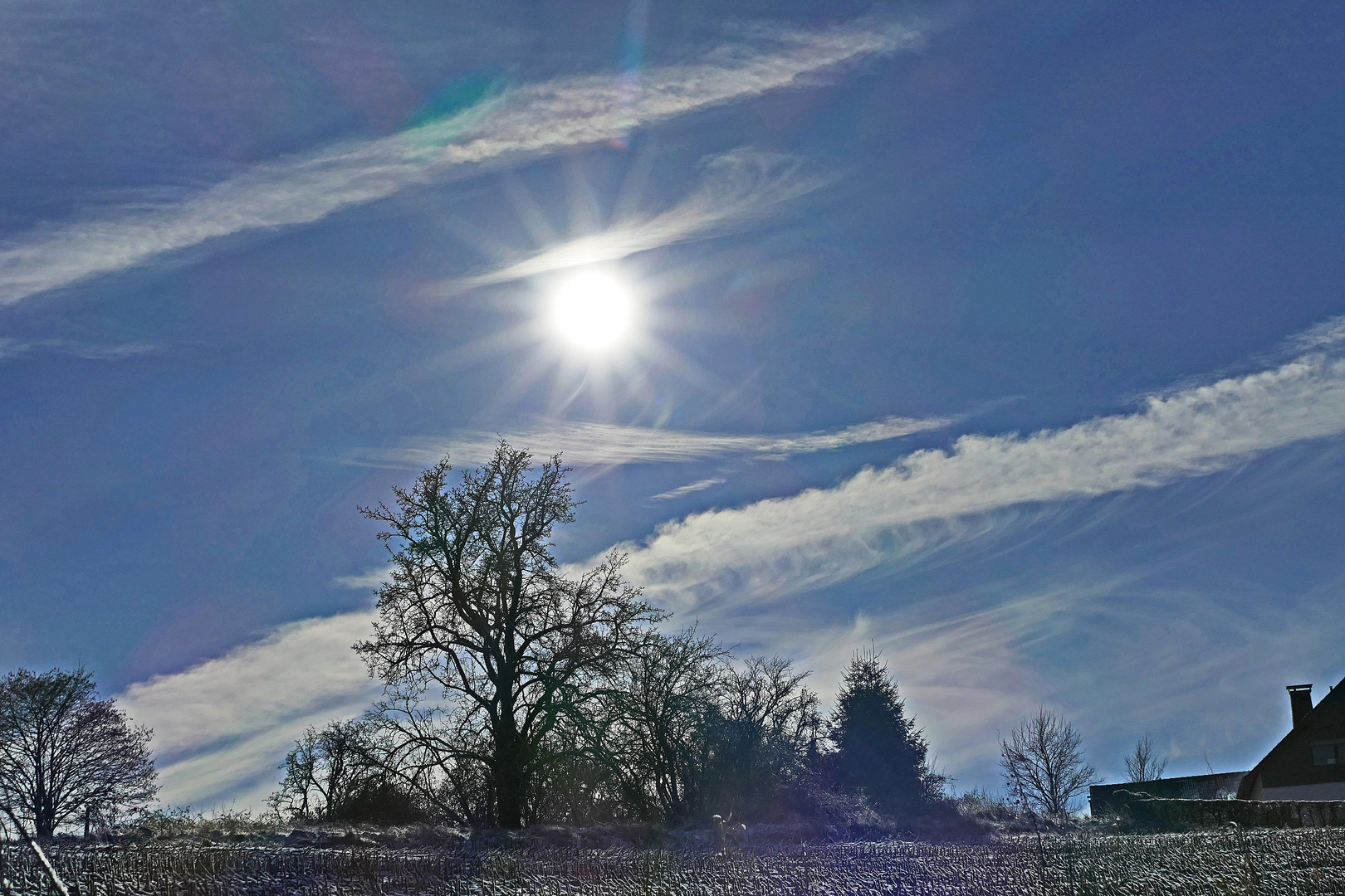 Der erste leichte Schnee