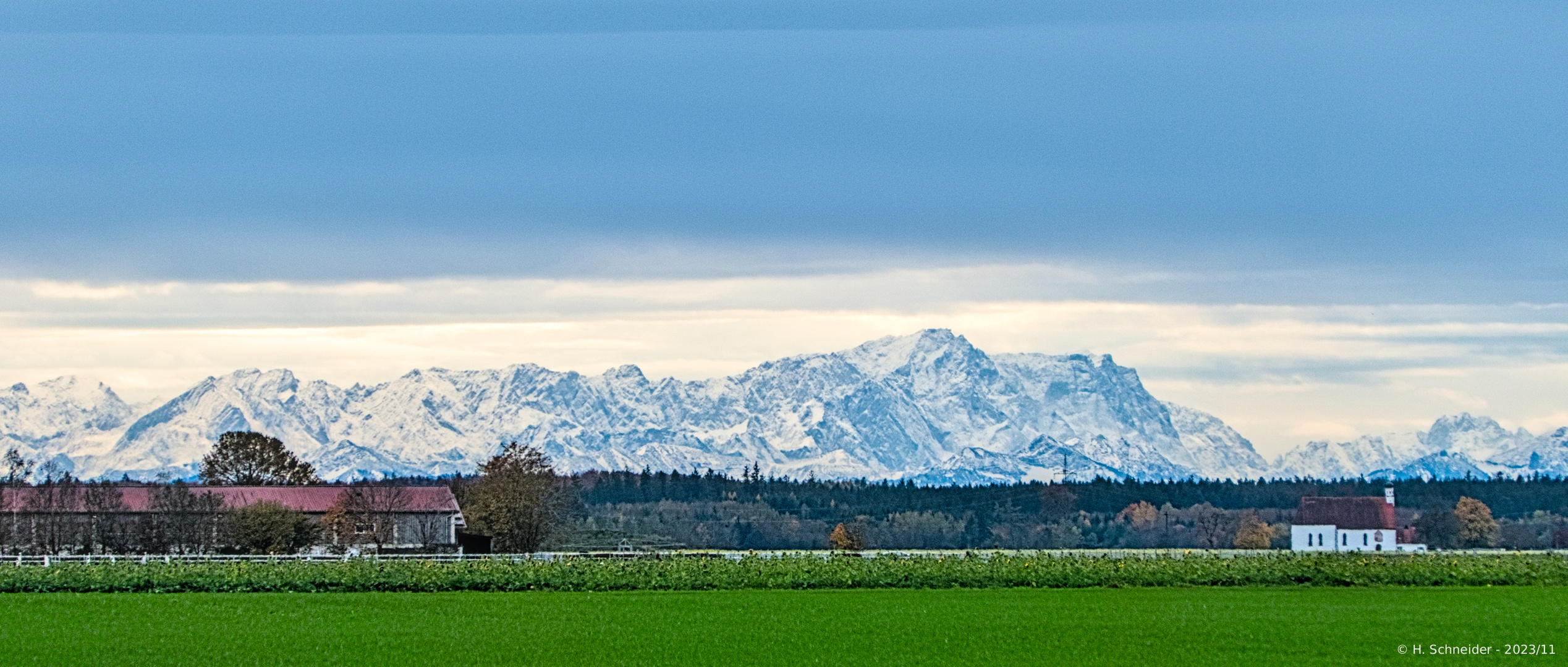 Der erste Schnee ...