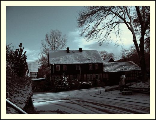 Der erste Schnee ....... :-)