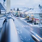 Der erste Schnee am 26.12. im Attergau