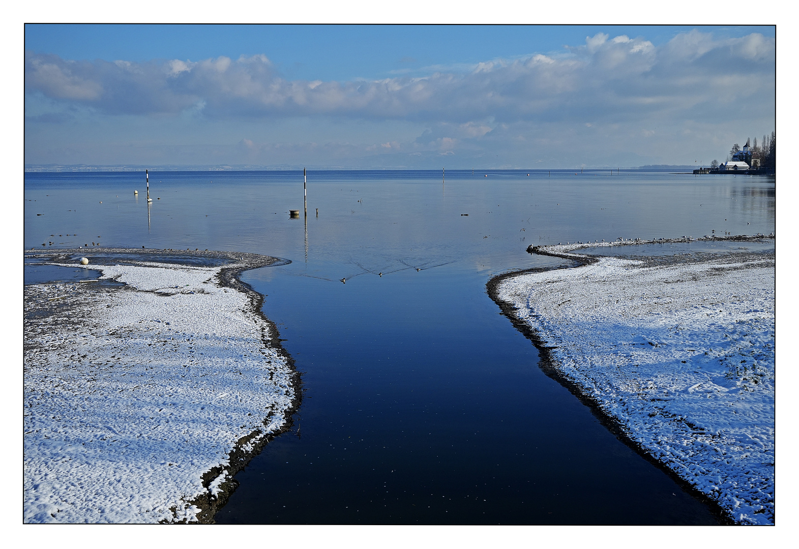 Der erste Schnee am Bodensee 4