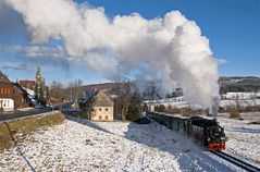 der erste schnee am fichtelberg