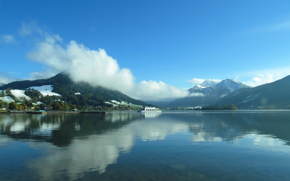 ... der erste Schnee am Schliersee