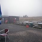 der erste Schnee auf dem Brocken - 4. Oktober 2008