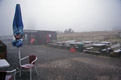 der erste Schnee auf dem Brocken - 4. Oktober 2008