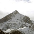 Der erste Schnee auf der Alpsitze