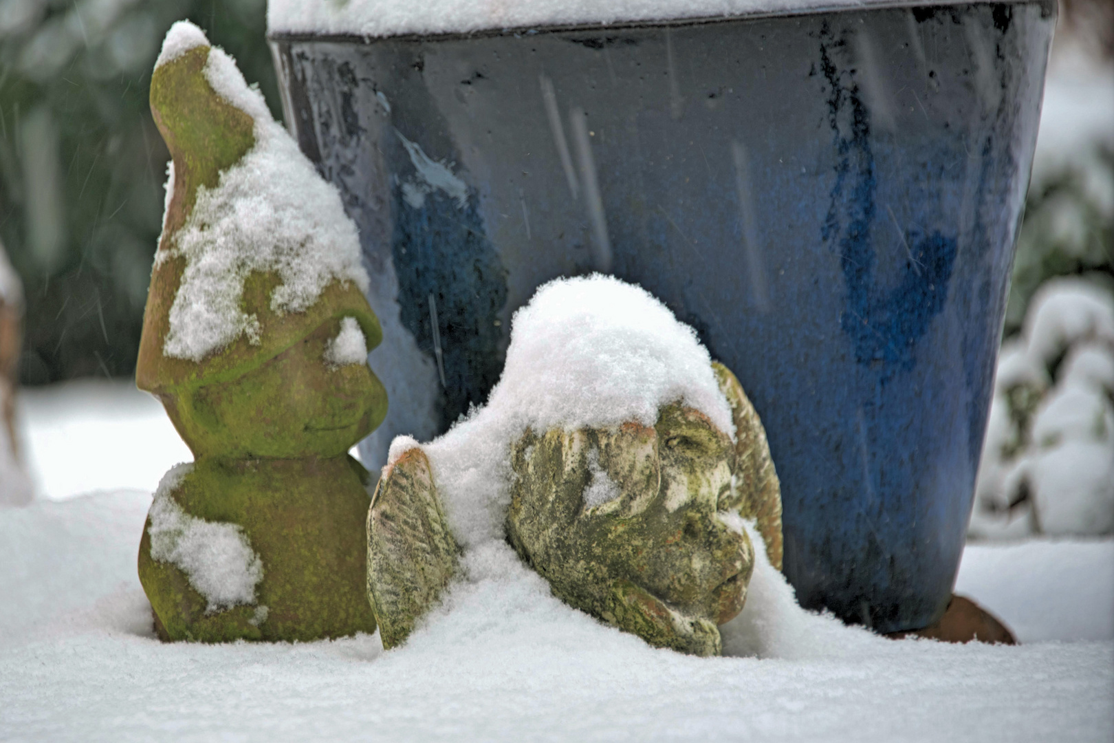 der erste Schnee des Jahres 2016