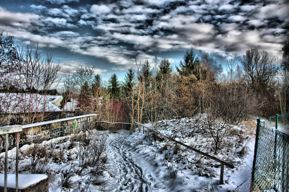 Der erste Schnee HDR