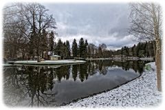 der erste Schnee im Vogtland