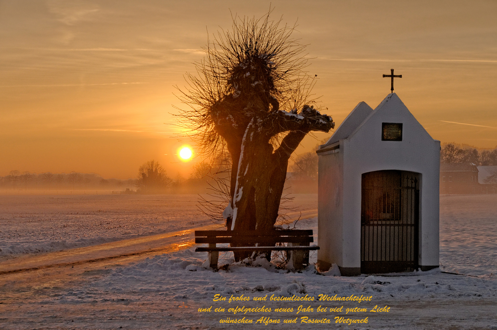 der erste Schnee in 2012