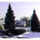 ,,Der erste Schnee!'' in 3D (Rot/Cyan)