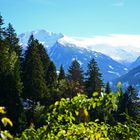 Der erste Schnee in den Bergen