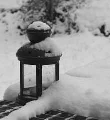 der erste schnee in frankfurt