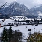 Der erste Schnee in Oberstdorf 