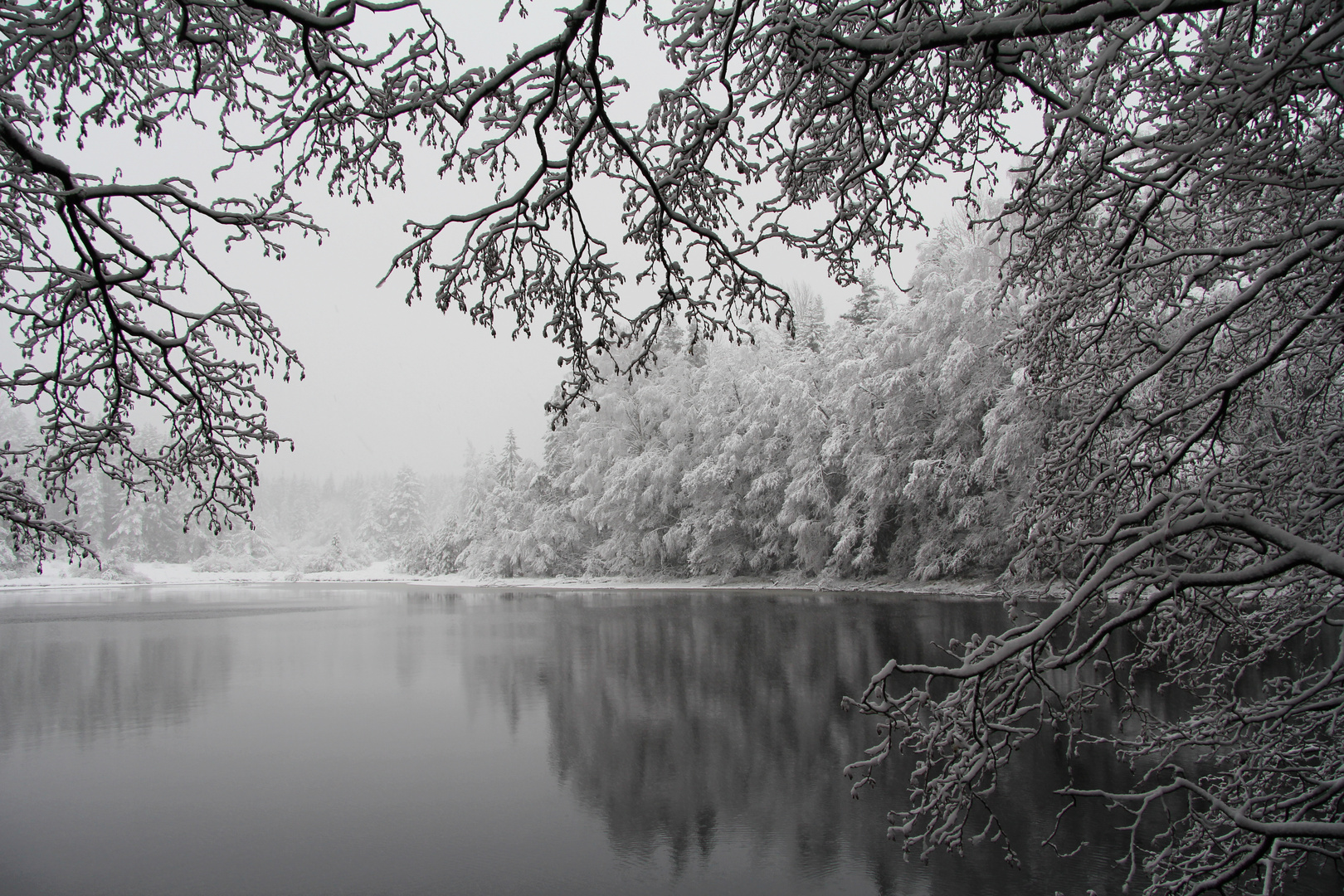 Der erste Schnee ist gefallen