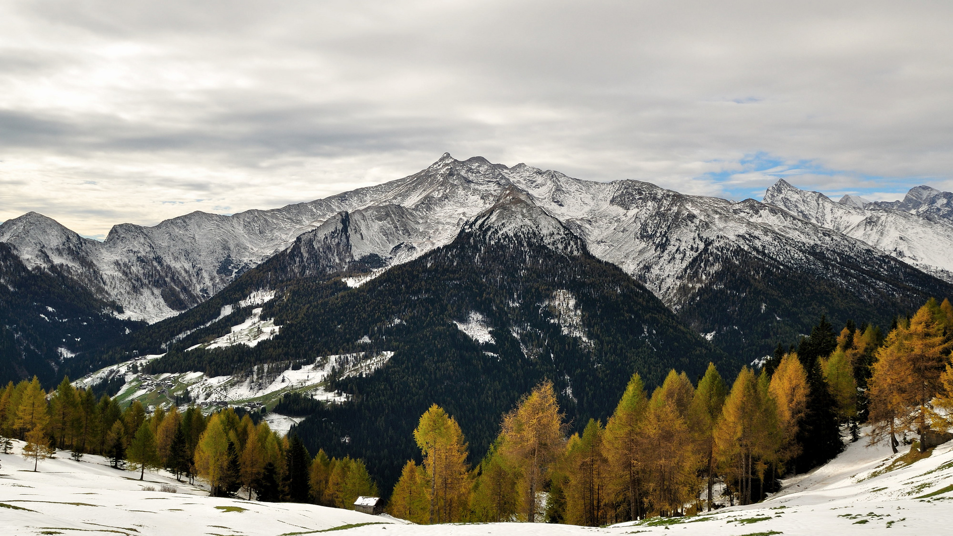 Der erste Schnee ist gefallen