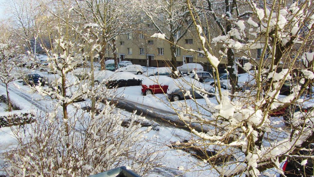 Der Erste Schnee nach Weihnachten