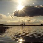 der erste schöne Frühlingstag am See