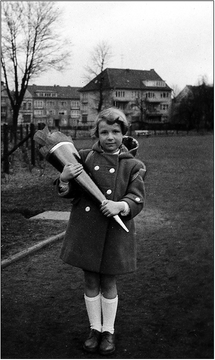 der erste Schultag, Ostern 1958