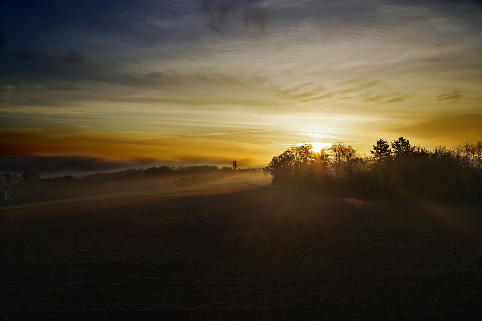 der erste Sonnenstrahl