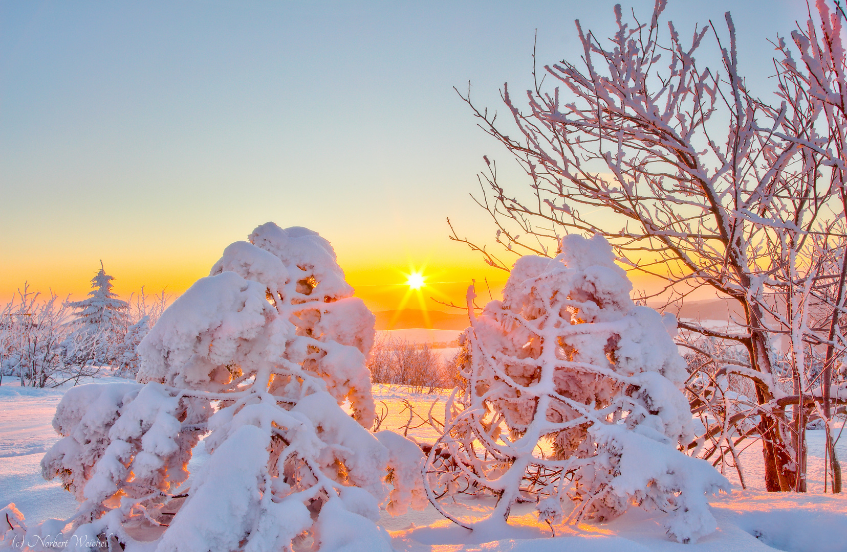 Der erste Sonnenstrahl