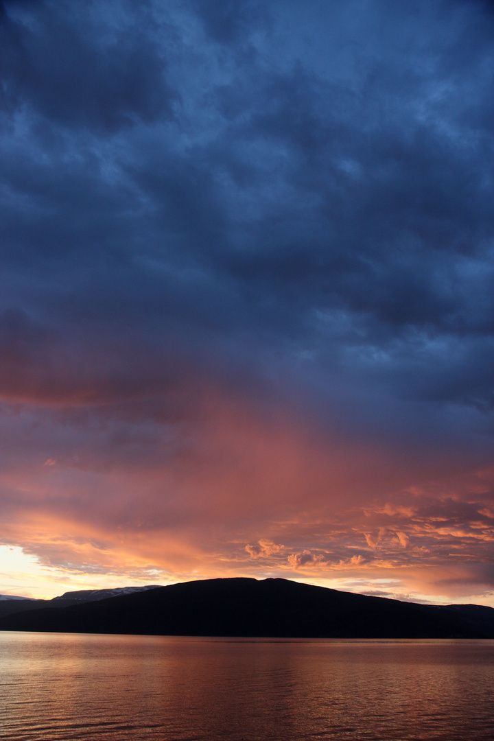 Der erste Sonnenuntergang...