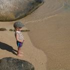 Der erste Strandbesuch