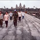 Der erste Tourist in Angkor (nach langer Zeit, 1992)