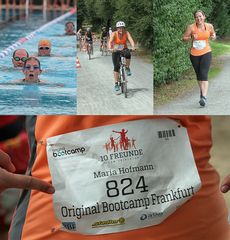 der erste Triathlon