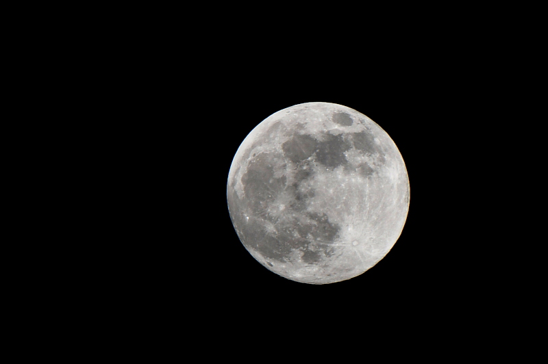 Der erste Vollmond des Jahres