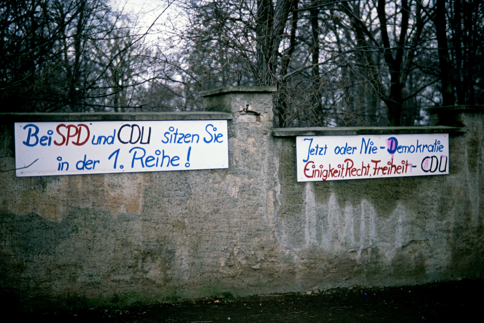 Der erste Wahlkampf