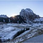 Der erste zaghafte Schnee, Aufnahme vom 18.11.2020