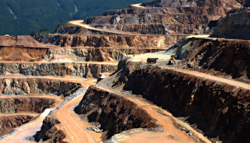 Der Erzberg Foto & Bild industrie und technik, bergbau, tagebau