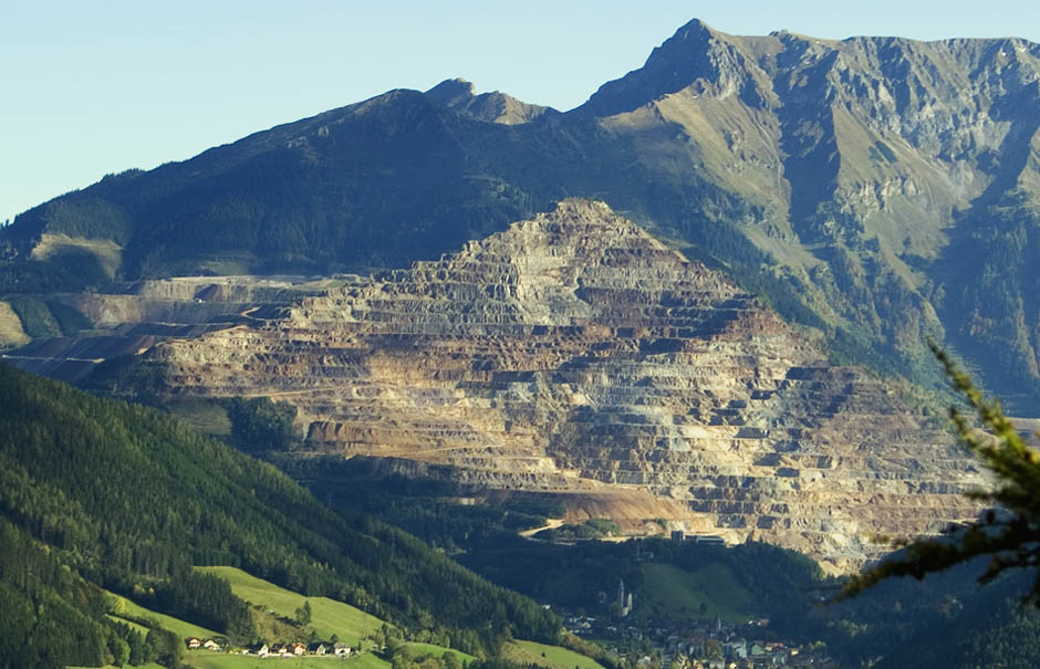 der Erzberg - die steirische Pyramide