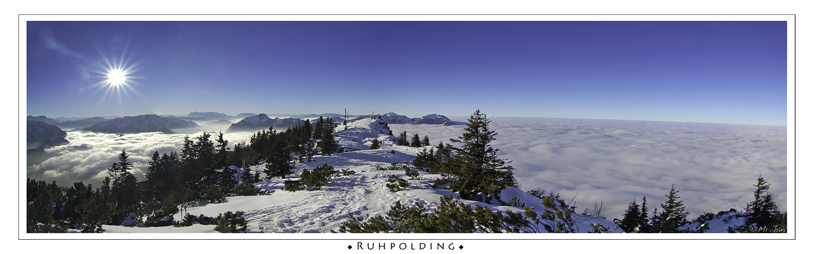 Der etwas andere Blick auf Ruhpolding...