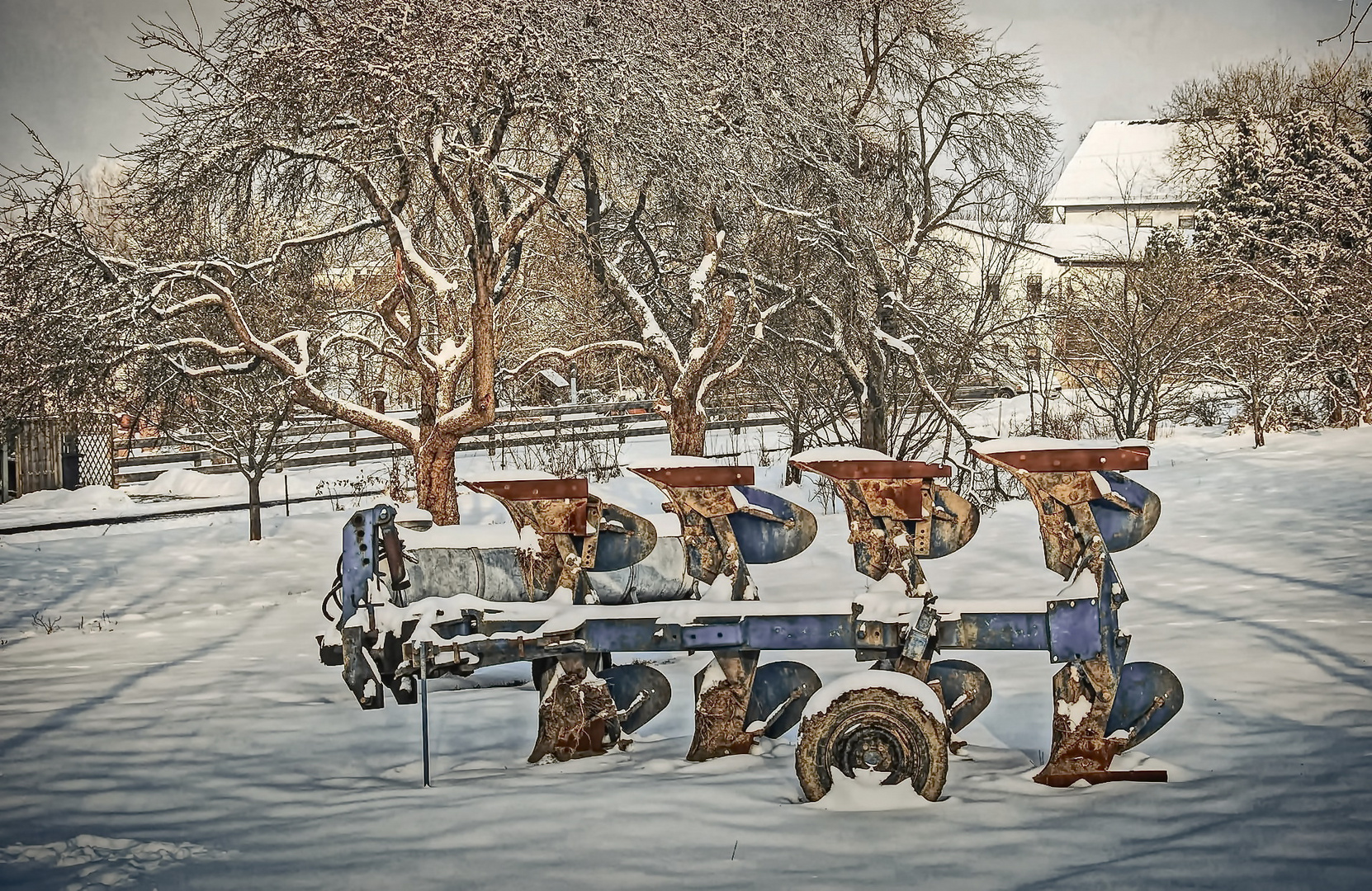 Der etwas andere Schneepflug