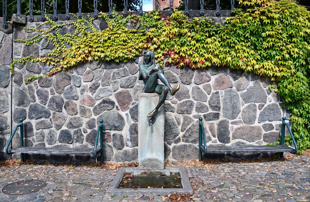 Der Eulenspiegelbrunnen in Mölln