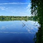 Der Ewaldsee in Gelsenkirchen.