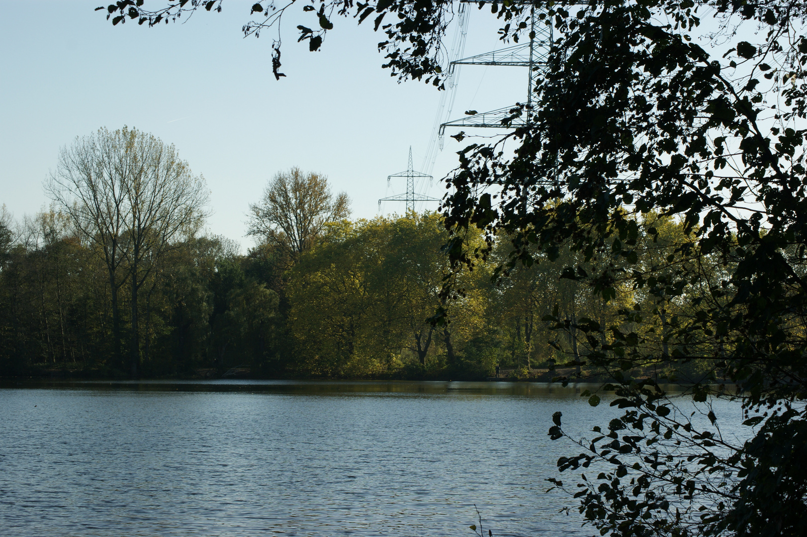 Der Ewaldsee in Gelsenkirchen im Herbst 2011