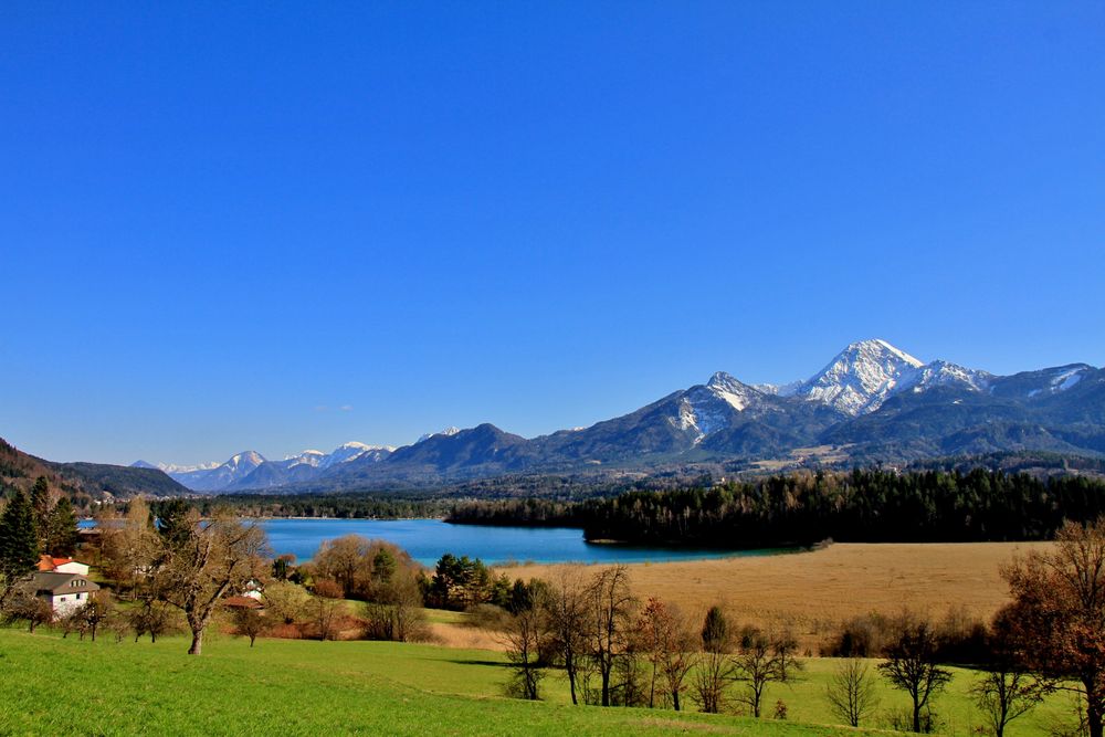 der Faaker See und die Karawanken 